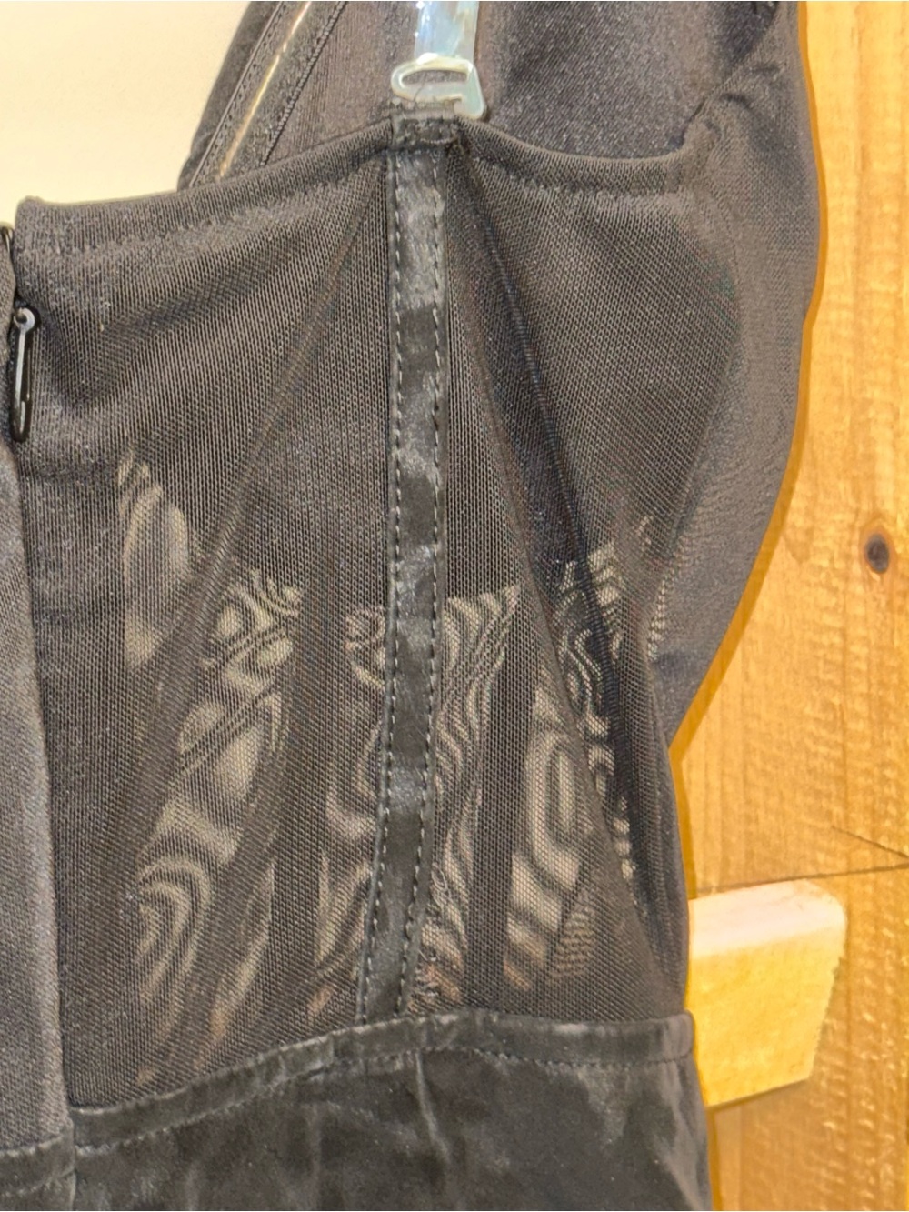 NWT Fashion Nova Black Leopard-Print Bustier Chemise - Picture 10 of 14